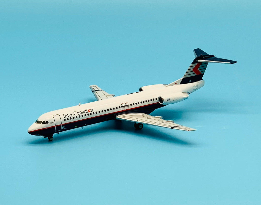 JC Wings 1/200 Inter Canadian Airlines Fokker 100 C-FICP