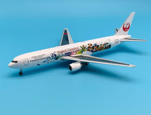 Load image into Gallery viewer, JC Wings 1/200 Japan Airlines JAL Boeing 767-300ER JA612J Happiest Celebration
