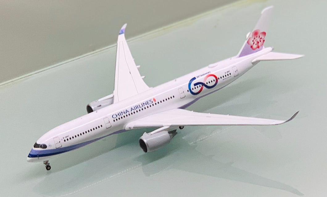 JC Wings 1/400 China Airlines Taiwan Airbus A350-900XWB 60th B-18917