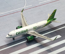 Load image into Gallery viewer, JC Wings 1/400 Garuda Citilink Airbus A320 NEO PK-GTF 50th metal miniature
