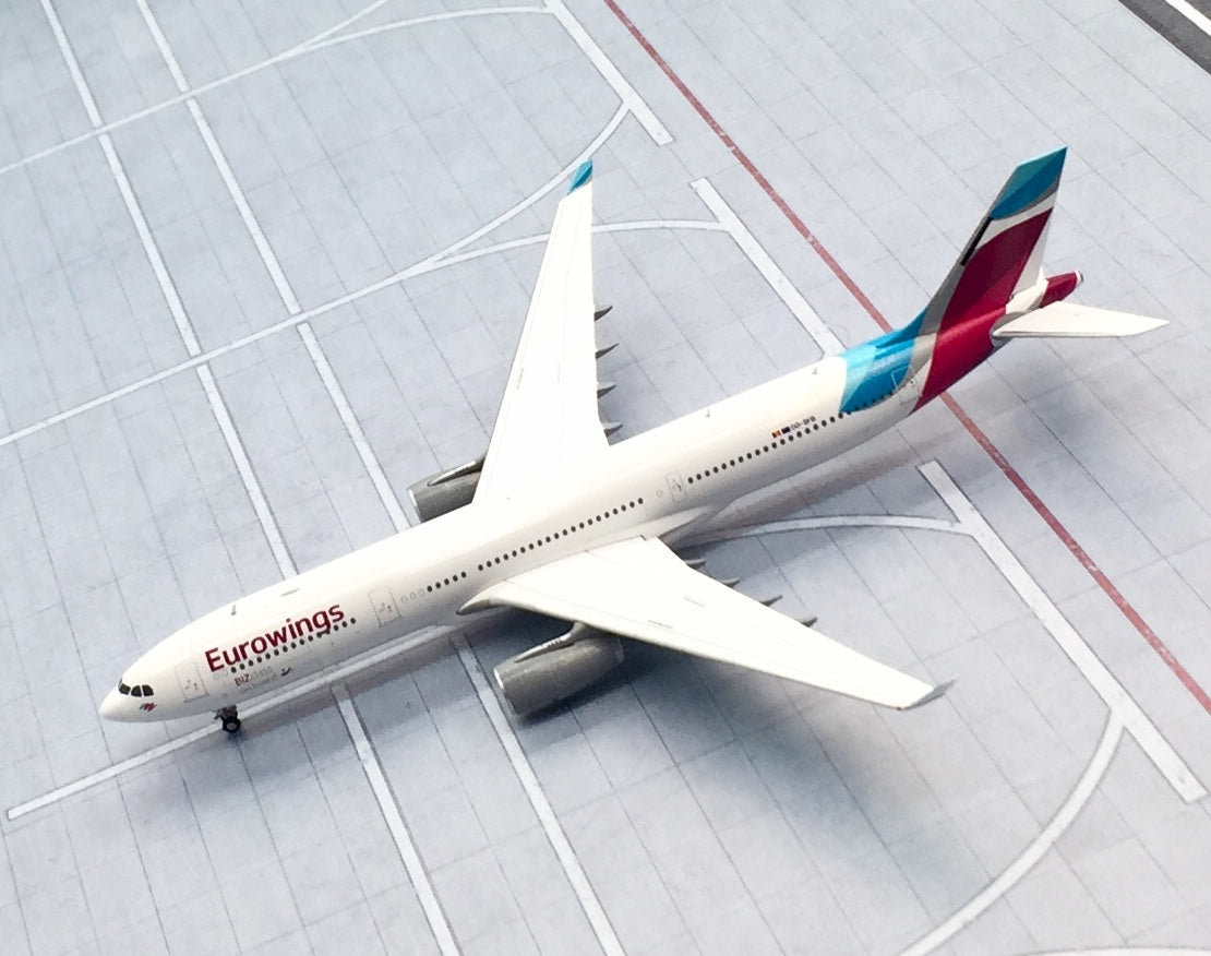 JC Wings 1/400 Eurowings Airbus A330-300 OO-SFB – First Class Collectables