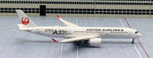 Load image into Gallery viewer, JC Wings 1/400 JAL Japan Airlines Airbus A350-900 JA02XJ flaps down
