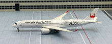 Load image into Gallery viewer, JC Wings 1/400 JAL Japan Airlines Airbus A350-900 JA02XJ flaps down
