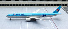 Load image into Gallery viewer, JC Wings 1/400 Korean Air Boeing 777-300ER Beyond 50 years of excellence HL8008

