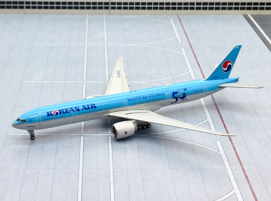 JC Wings 1/400 Korean Air Boeing 777-300ER Beyond 50 years of excellence HL8008