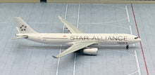 Load image into Gallery viewer, JC Wings 1/400 Singapore Airlines Airbus A330-300 Star Alliance 9V-STU
