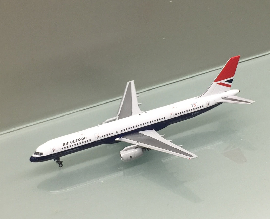 NG models 1/400 Air Europe Boeing 757-200 G-BIKF Negus metal miniature