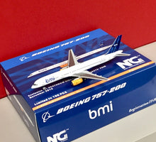 Load image into Gallery viewer, NG models 1/400 BMI British Midland International Boeing 757-200 TF-FII
