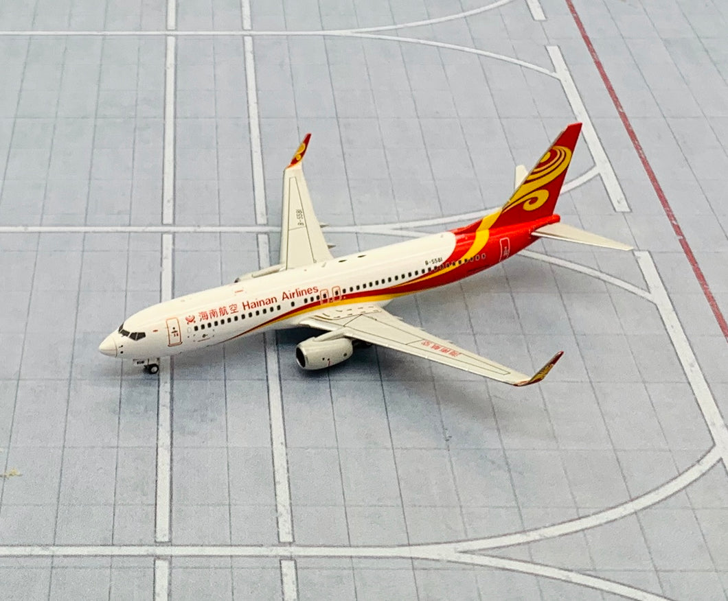 NG models 1/400 Hainan Airlines Boeing 737-800 B-5581