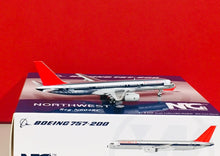 Load image into Gallery viewer, NG models 1/400 Northwest Airlines Boeing 757-200 N604RC 53033
