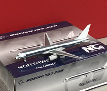 Load image into Gallery viewer, NG model 1/400 Northwest Airlines Boeing 757-200 N604RC
