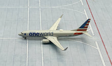 Load image into Gallery viewer, NG models 1/400 American Airlines 737-800 N838NN One World 58117
