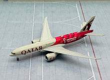 Load image into Gallery viewer, JC Wings 1/400 Qatar Airways Boeing 777-200LR World Cup Livery A7-BBI
