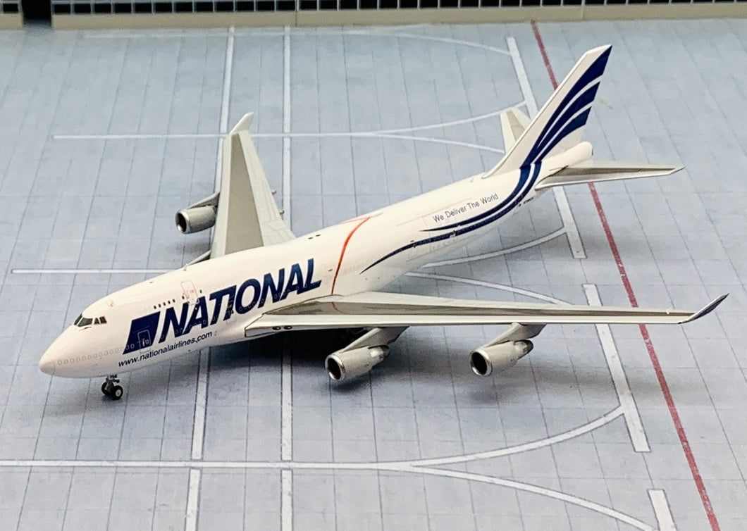 JC Wings 1/400 National Airlines Boeing 747-400BCF N756CA