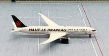 Load image into Gallery viewer, JC Wings 1/400 Air Canada Boeing 787-9 &quot;Go Canada Go&quot; C-FVLQ flaps down

