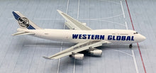 Load image into Gallery viewer, Gemini Jets 1/400 Western Global Airlines Boeing 747-400(BCF) N344KD flaps down
