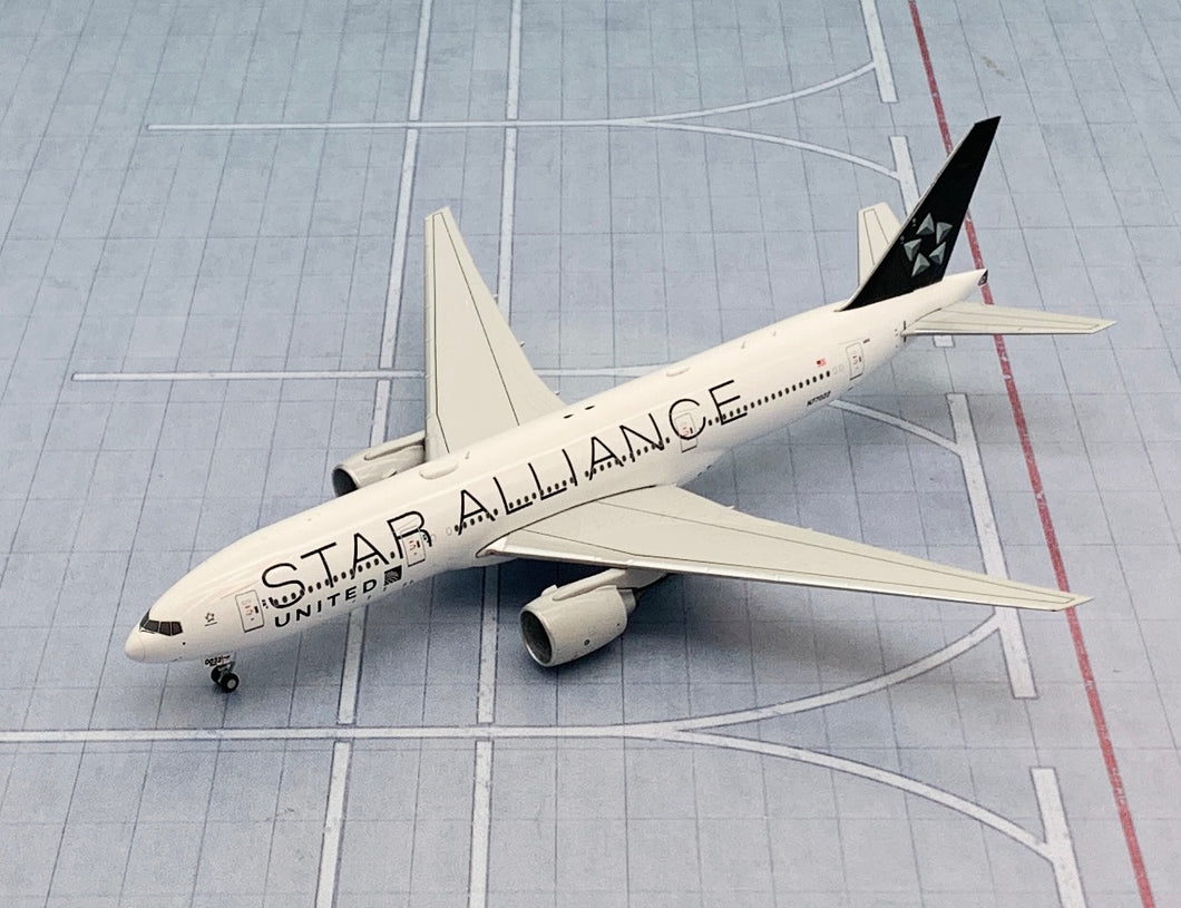 NG models 1/400 United Airlines Boeing 777-200ER N77022 Star Alliance 72001