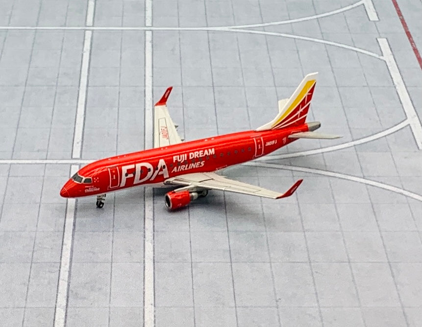 JC Wings 1/400 FDA Fuji Dream Airlines Embraer 170-100STD Red JA01FJ