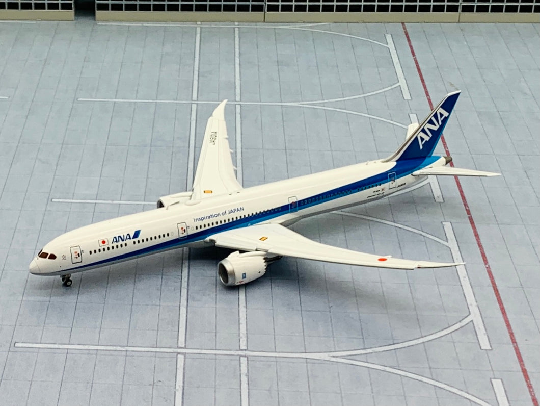 JC Wings 1/400 ANA All Nippon Airways Boeing 787-10 JA901A flaps down