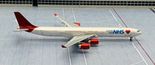 Load image into Gallery viewer, JC Wings 1/400 Maleth Aero Airbus A340-600 9H-EAL Thank you NHS
