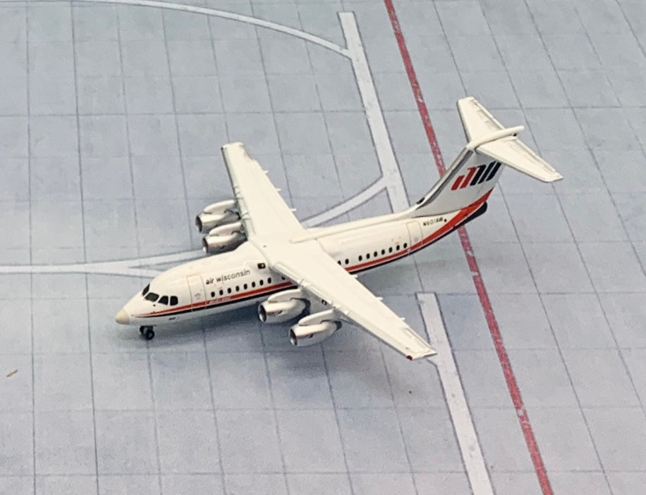 Gemini Jets 1/400 Air Wisconsin British Aerospace BAe 146-200 N601AW