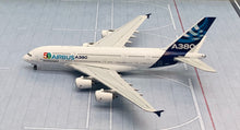 Load image into Gallery viewer, JC Wings 1/400 Airbus A380 House Colour F-WWOW 50 years pioneering progress

