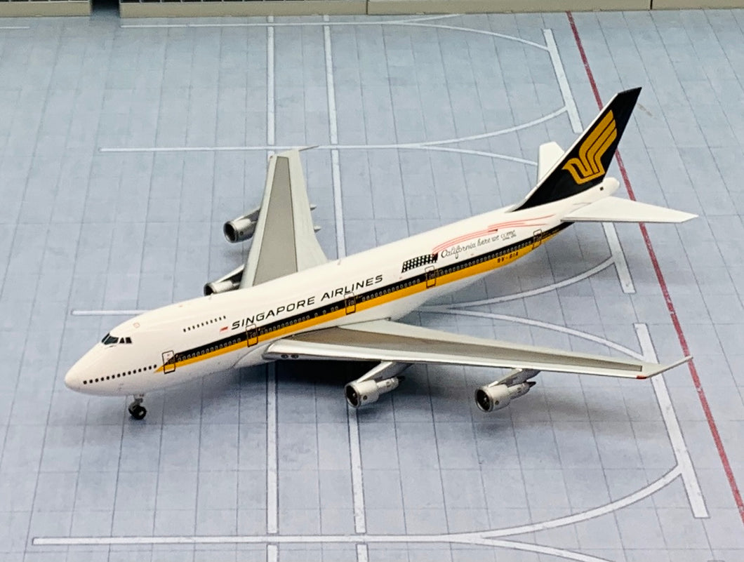 JC Wings 1/400 Singapore Airlines Boeing 747-200 9V-SIA 