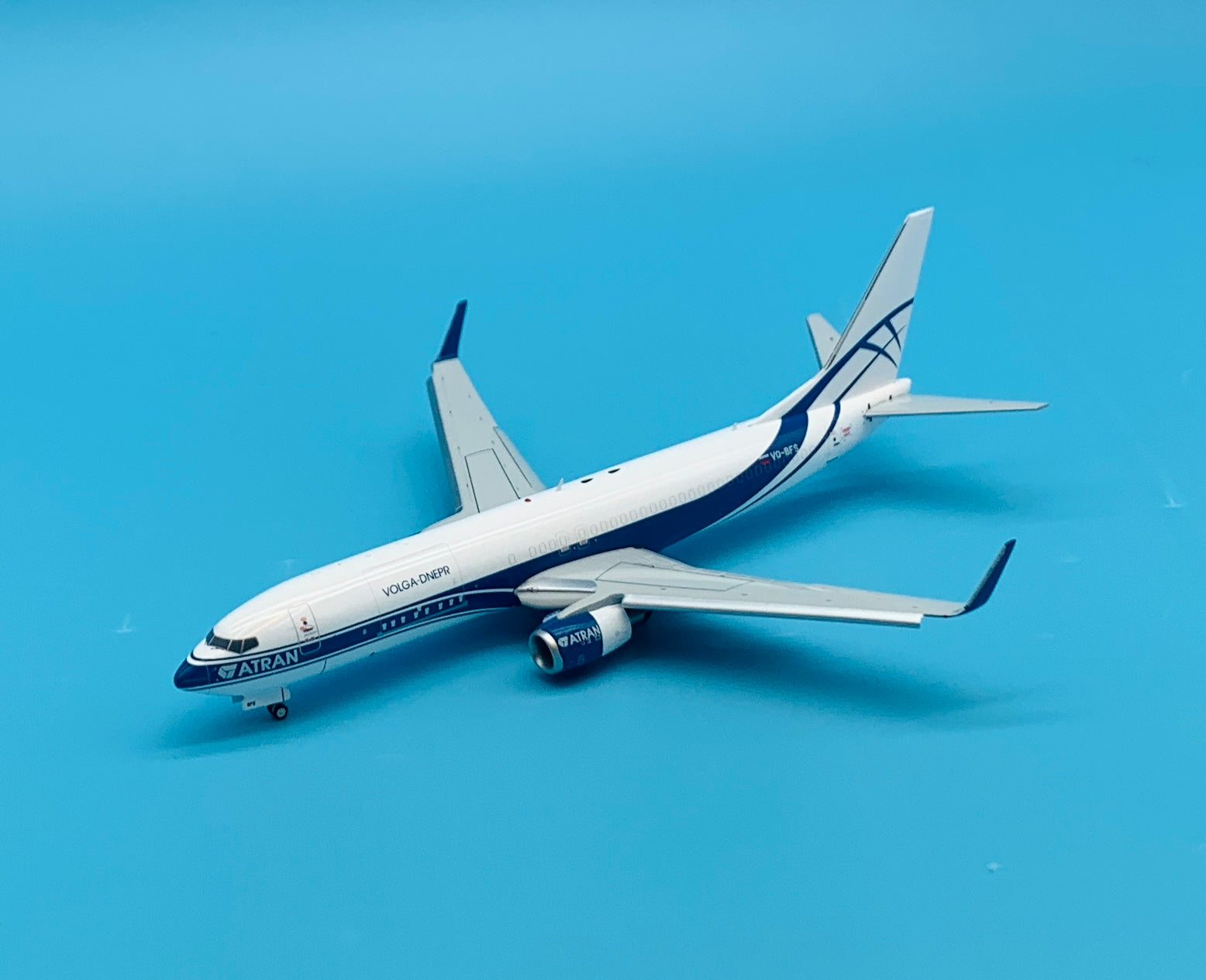 JC Wings 1/200 Atran Aviatrans Cargo Airlines Boeing 737-800BCF VQ-BFS flaps down