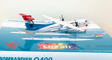 Load image into Gallery viewer, JC Wings 1/200 Luxair Bombardier Dash 8 Q400 LX-LQC &quot;be Pride, be Luxembourg&quot;
