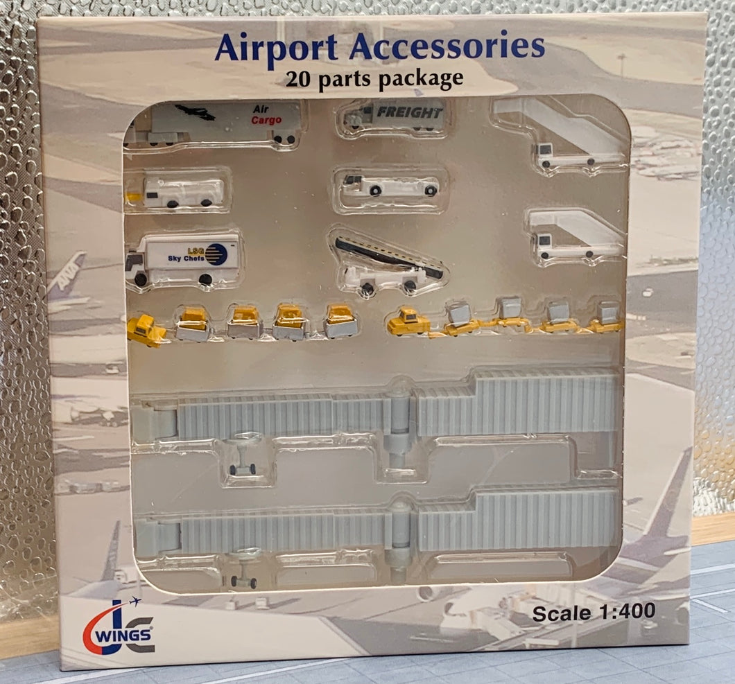 JC Wings 1/400 Airport Ground Service Vehicles GSE set