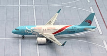Load image into Gallery viewer, JC Wings 1/400 Loongair Airbus A320 &quot;50th A320 for Loongair&quot; B-30FV
