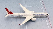 Load image into Gallery viewer, JC Wings 1/400 Turkish Airlines Airbus A350-900XWB TC-LGA flaps down
