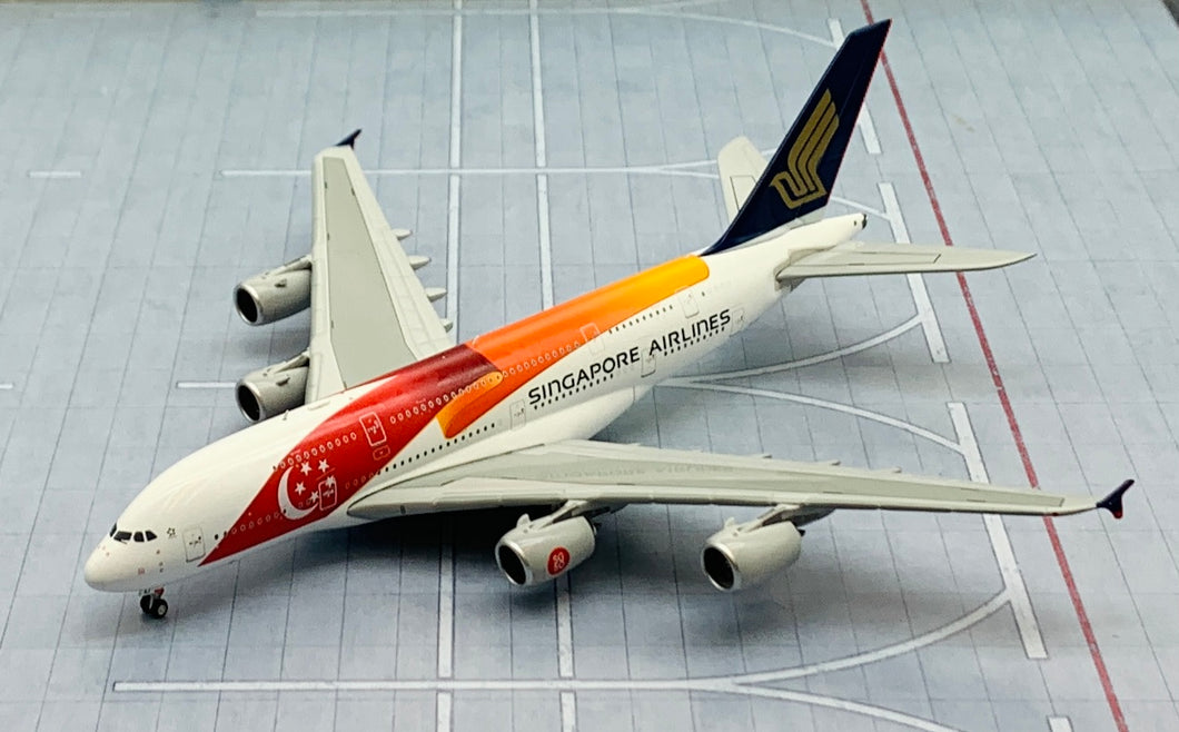 JC Wings 1/400 Singapore Airlines Airbus A380 9V-SKJ SG50