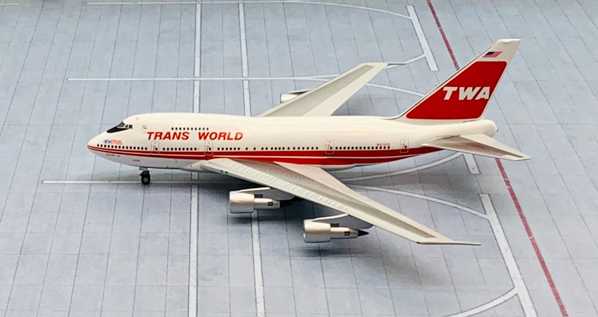 NG models 1/400 Trans World Airlines TWA Boeing 747SP N57203 07020 ...