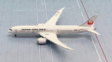 Load image into Gallery viewer, JC Wings 1/400 JAL Japan Airlines Boeing 787-9 JA877J flaps down
