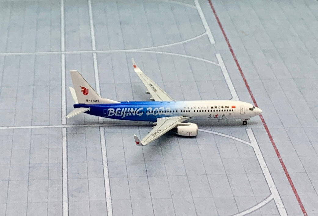 JC Wings 1/400 Air China Boeing 737-800 Beijing 2022 Olympic B-5425 ...