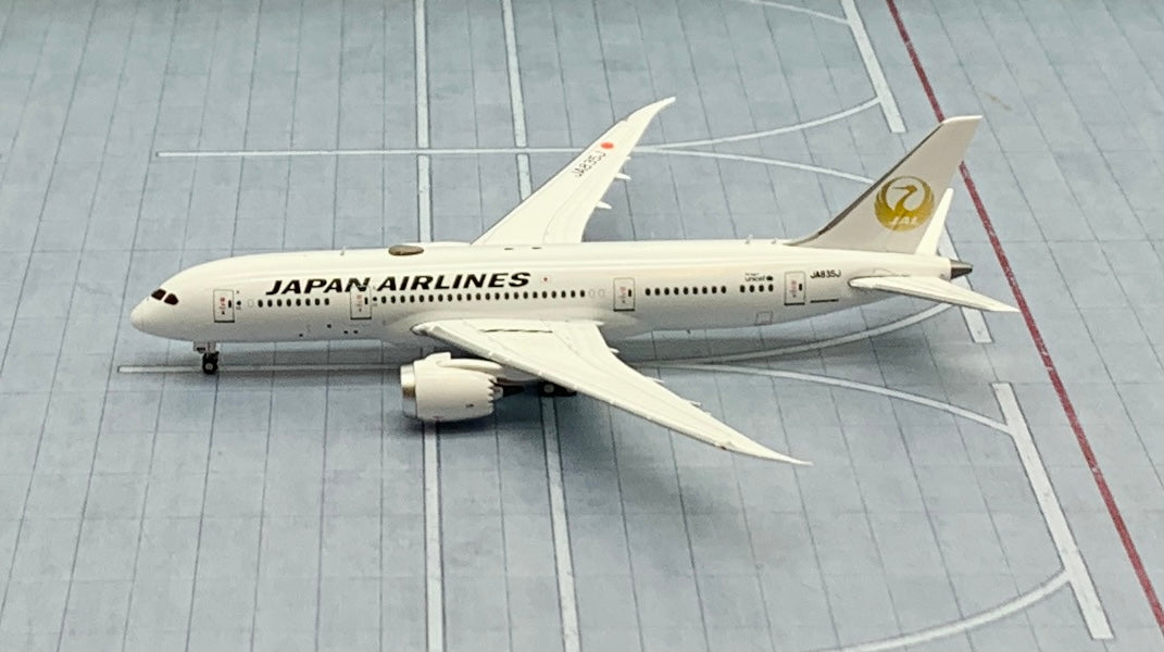 JC Wings 1:400 JALボーイングB787-8 JA835J JC Wings 1:400 Japan Airlines JAL Boeing B787-8 Diecast