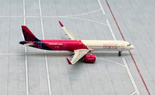 Load image into Gallery viewer, JC Wings 1/400 Wizz Air Abu Dhabi Airbus A321NEO A6-WZB
