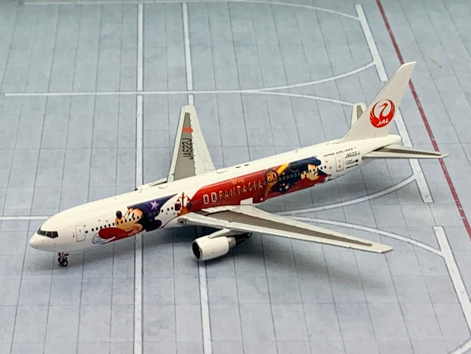 JC Wings 1/400 JAL Japan Airlines Boeing 767-300ER Disney Fantasia Livery  JA622J