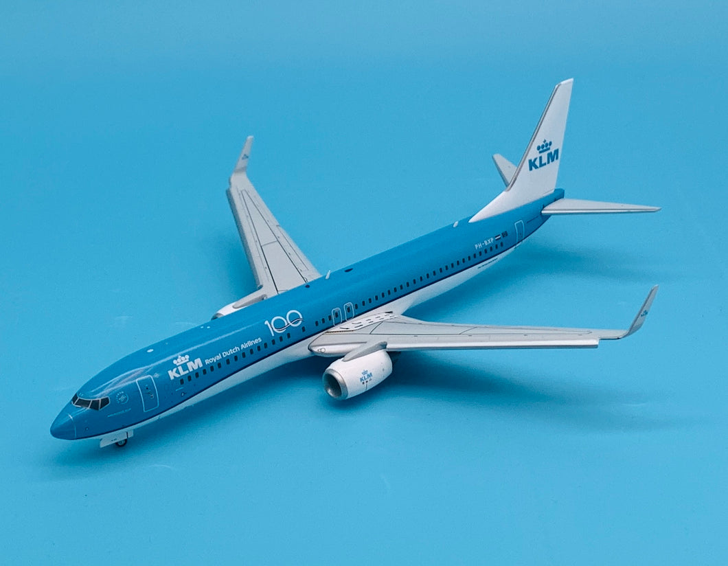 Gemini Jets 1/200 Royal Dutch Airlines KLM Boeing 737-900 PH-BXP “KLM 100” flaps down