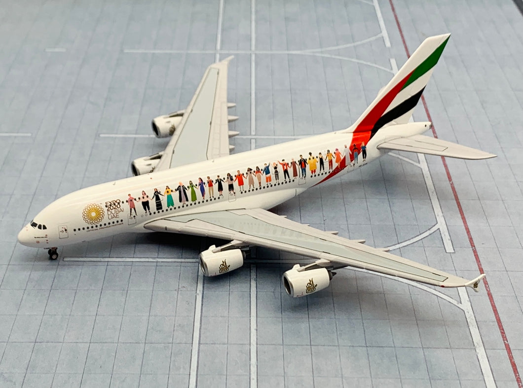 Gemini Jets 1/400 Emirates Airbus A380 A6-EVB “Year of Tolerance”