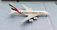 Load image into Gallery viewer, Gemini Jets 1/400 Emirates Airbus A380 A6-EVB “Year of Tolerance”
