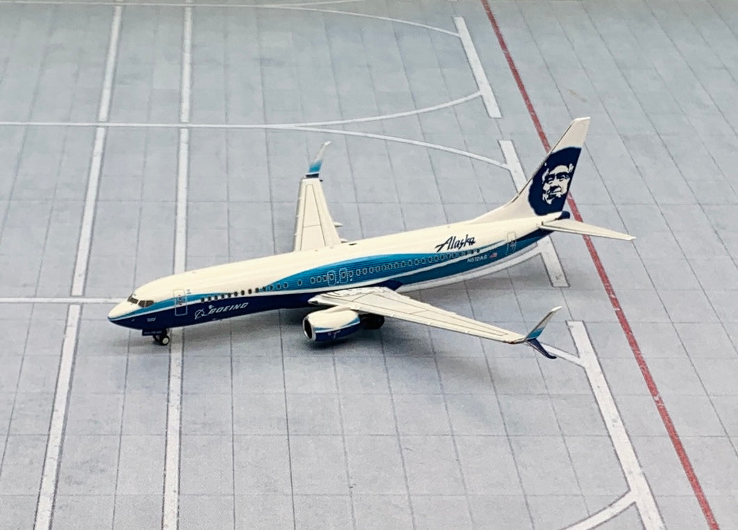 NG models 1/400 Alaska Airlines Boeing 737-800 Scimatar N512AS 58095
