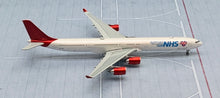 Load image into Gallery viewer, JC Wings 1/400 Maleth Aero Airbus A340-600 9H-PPE Thank you NHS
