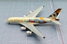 Load image into Gallery viewer, JC Wings 1/400 Etihad Airways Airbus A380 A6-APE Choose United Kingdom
