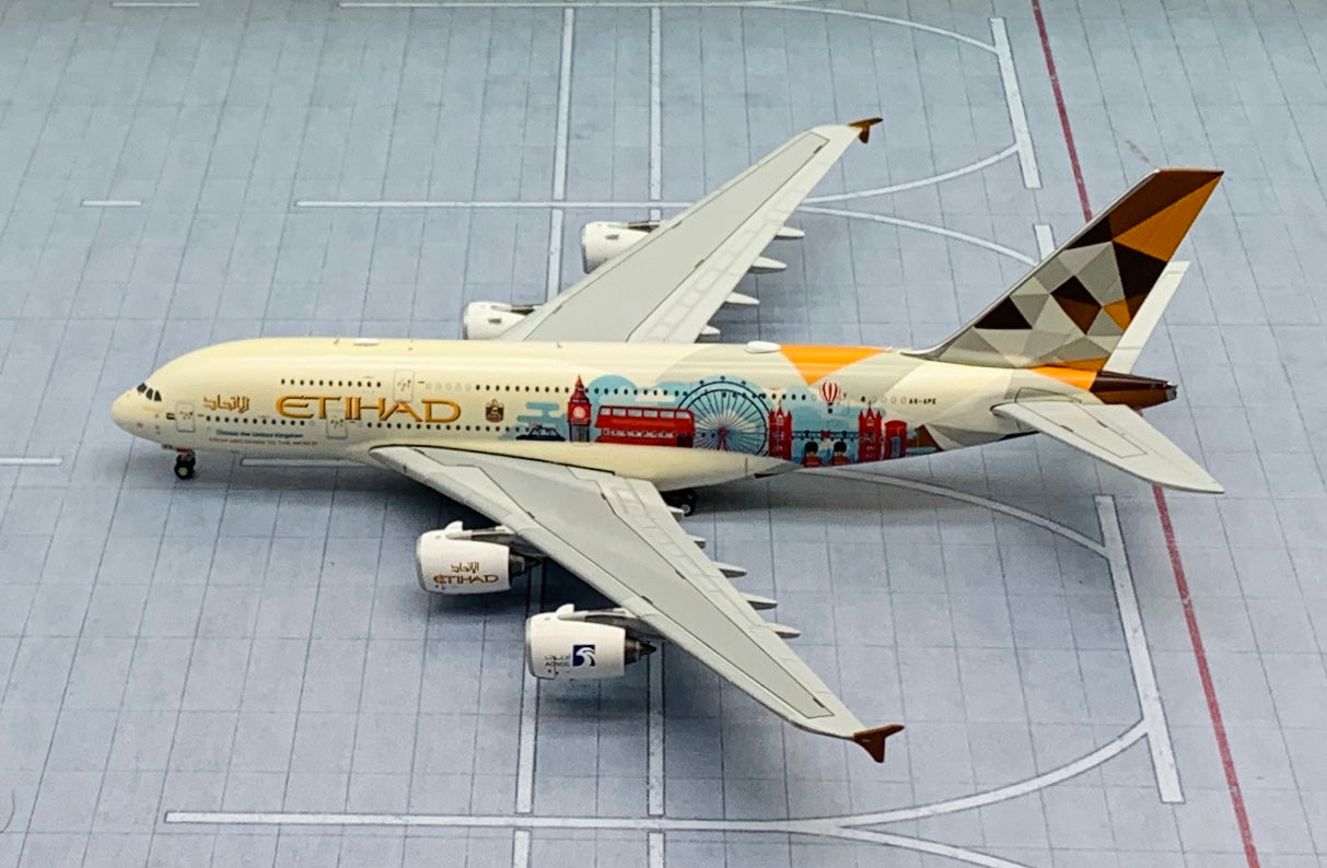 JC Wings 1/400 Etihad Airways Airbus A380 A6-APE Choose