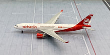 Load image into Gallery viewer, JC Wings 1/400 Air Berlin Airbus A330-200 Berlin Brandenburg Airport D-ALPI
