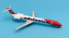 Load image into Gallery viewer, JC Wings 1/200 Edelweiss Air McDonnell Douglas MD-83 HB-IKP
