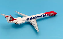Load image into Gallery viewer, JC Wings 1/200 Edelweiss Air McDonnell Douglas MD-83 HB-IKP
