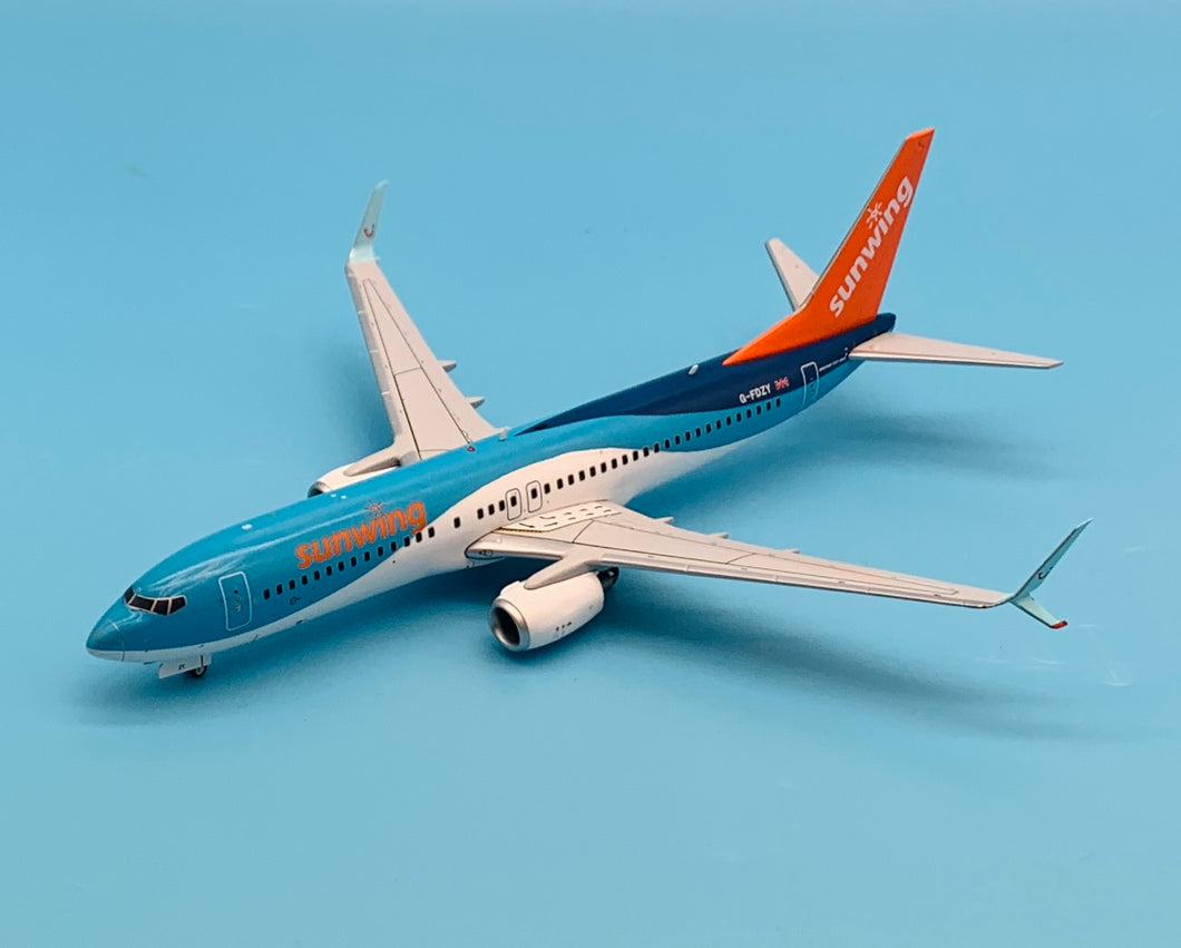 JC Wings 1/200 Sunwing Airlines Boeing 737-800 G-FDZY